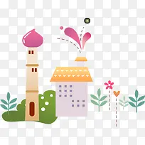 卡通城堡-空若网 卡通城堡-空若网