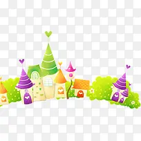 卡通建筑-空若网 卡通建筑-空若网