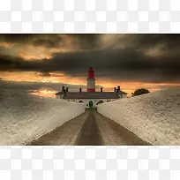 天空渲染城堡高清摄影-空若网 天空渲染城堡高清摄影-空若网