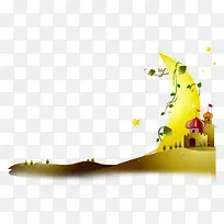 卡通可爱月亮城堡-空若网 卡通可爱月亮城堡-空若网