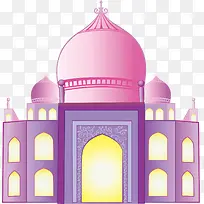 卡通手绘城堡素材-空若网 卡通手绘城堡素材-空若网