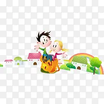 卡通手绘装饰图案-空若网 卡通手绘装饰图案-空若网