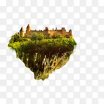 高清创意摄影合成效果城堡-空若网 高清创意摄影合成效果城堡-空若网