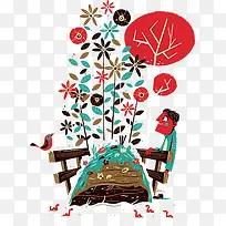 插画-空若网 插画-空若网