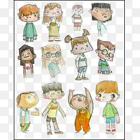 手绘儿童-空若网 手绘儿童-空若网