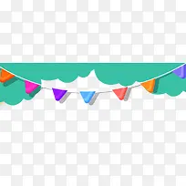 卡通手绘六一儿童节装饰-空若网 卡通手绘六一儿童节装饰-空若网