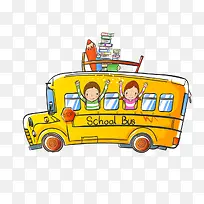 卡通儿童手绘卡车-空若网 卡通儿童手绘卡车-空若网