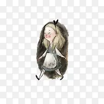 小女孩儿童插画-空若网 小女孩儿童插画-空若网