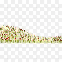 卡通花丛-空若网 卡通花丛-空若网