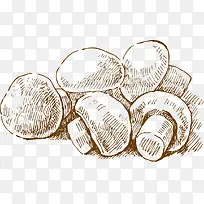 手绘食物-空若网 手绘食物-空若网