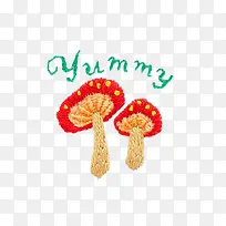 水彩蘑菇-空若网 水彩蘑菇-空若网