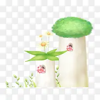 创意蘑菇屋-空若网 创意蘑菇屋-空若网