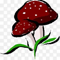 卡通手绘蘑菇-空若网 卡通手绘蘑菇-空若网