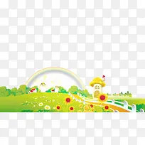 卡通可爱场景-空若网 卡通可爱场景-空若网