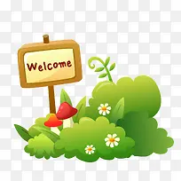 矢量草地蘑菇素材-空若网 矢量草地蘑菇素材-空若网