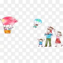 手绘卡通人物-空若网 手绘卡通人物-空若网