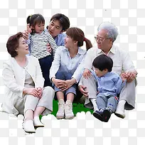 可爱幸福全家人插图-空若网 可爱幸福全家人插图-空若网