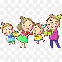 温馨有爱家庭人物-空若网 温馨有爱家庭人物-空若网