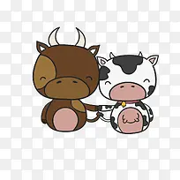 卡通牛PNG下载-空若网 卡通牛PNG下载-空若网