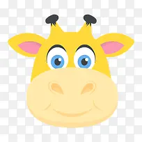 卡通可爱小动物装饰动物头像-空若网 卡通可爱小动物装饰动物头像-空若网