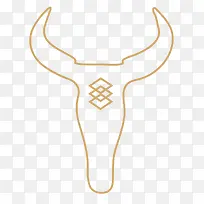 手绘卡通牛头像-空若网 手绘卡通牛头像-空若网