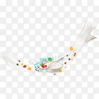 牛奶 水果-空若网 牛奶 水果-空若网