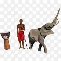 手绘大象-空若网 手绘大象-空若网