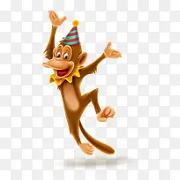 矢量猴子PNG-空若网 矢量猴子PNG-空若网