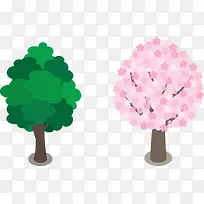 卡通装饰树-空若网 卡通装饰树-空若网