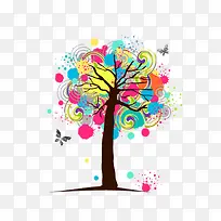 卡通创意树-空若网 卡通创意树-空若网