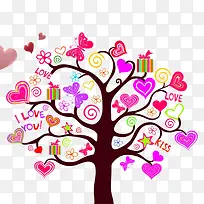 彩色的树-空若网 彩色的树-空若网