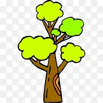 卡通树树-空若网 卡通树树-空若网