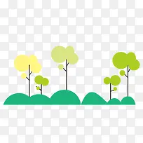 卡通可爱的树-空若网 卡通可爱的树-空若网