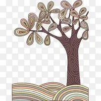 卡通手绘创意树-空若网 卡通手绘创意树-空若网