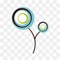 卡通手绘树-空若网 卡通手绘树-空若网