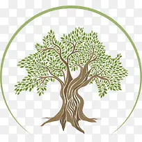 矢量绿色树木-空若网 矢量绿色树木-空若网