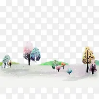 手绘树-空若网 手绘树-空若网