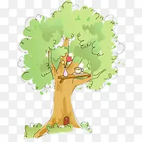 卡通树-空若网 卡通树-空若网