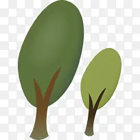 卡通树素材-空若网 卡通树素材-空若网