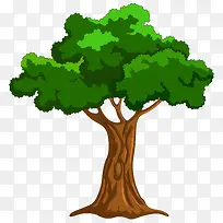 卡通绿树-空若网 卡通绿树-空若网