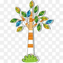 卡通树矢量图-空若网 卡通树矢量图-空若网