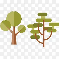 卡通树元素-空若网 卡通树元素-空若网