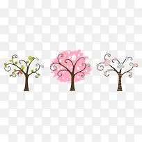 卡通树图案-空若网 卡通树图案-空若网