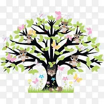 卡通树素材-空若网 卡通树素材-空若网