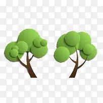 卡通树-空若网 卡通树-空若网