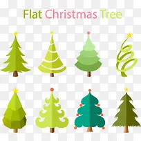 矢量手绘卡通树木-空若网 矢量手绘卡通树木-空若网