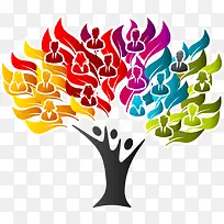 矢量卡通树-空若网 矢量卡通树-空若网