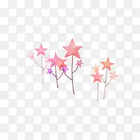 卡通五角星树-空若网 卡通五角星树-空若网