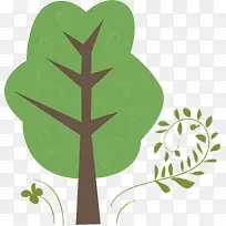 手绘小树-空若网 手绘小树-空若网