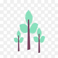 卡通小树-空若网 卡通小树-空若网